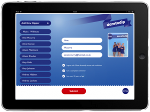 DaretoDip iPad